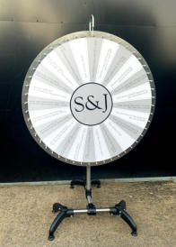 wedding wheel of fortune